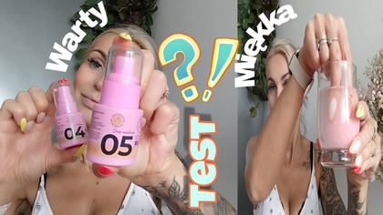 OCENA I TEST - GĄBECZKA I PODKŁADY - NOWY CZY STARY ? POKOCHAŁAM