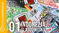 Postcrossing i historia kartki pocztowej z podróży 1/12 [ Indonezja Slajdowisko ] | Kurs na Wschód