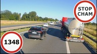 Stop Cham #1348 - Niebezpieczne i chamskie sytuacje na drogach
