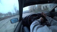 Miałem jechać normalnie a ona UT UUT UUUT i tak chciała bokiem | Cisne e36 coupe 2. 5 żeliwo LPG |