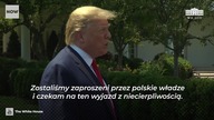 Trump zapowiada przyjazd do Polski