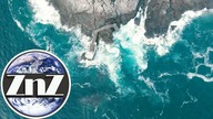 Fala o wysokości 40 metrów uderzyły w islandzkie wybrzeże