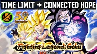 TIME LIMIT CONNECTED HOPE TEAM VS FIGHTING LEGEND GOKU GT dbz dokkan battle