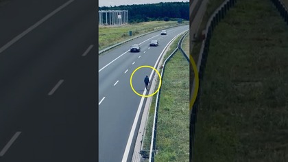 Seniorka szła pod prąd na S3, kierowcy uciekali na prawy pas