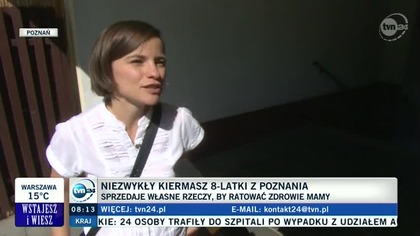 8-latka zbiera pieniądze na chorą mamę.  Poruszyła całą Polskę
