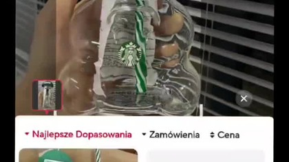 Jak znaleźć kubek Starbucks na AliExpress