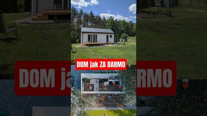 Kiedyś ten dom kosztował 27tys pod klucz  Dziś około 70tys #budowadomu #diy #tanidom #tinyhouse
