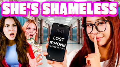Rich Girl Steals From Charity For New Phone!