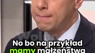 BOSAK WYJAŚNIŁ PARTYJNEGO REDAKTORA WS.  MAŁŻEŃSTW JEDNOPŁCIOWYCH!