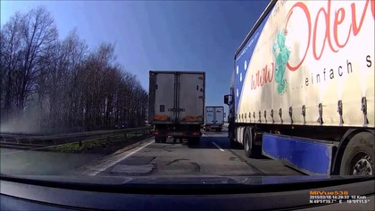Szeryf lewego pasa szybko skończył cwaniakowanie