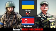Ukraina vs Korea Północna 2024 | Porównanie siły militarnej #militarypower