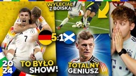 POGROM Niemców w PIERWSZYM MECZU EURO 2024! Wyleciał z boiska za BRUTALNY FAUL! Rewelacyjny Kroos...
