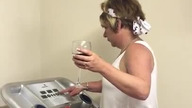Picie alkoholu na bieżni to bardzo zły pomysł