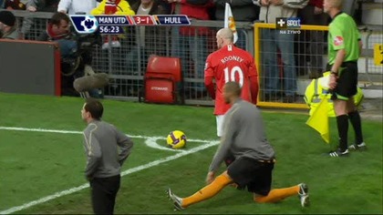 Premier Lague sezon 2008/2009 Man Utd 4-1 Hull City Vidic