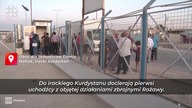 Ludność cywilna ucieka przed turecką inwazją