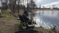 Zimowy METHOD FEEDER, pellet i chleb tostowy - Żwirownia Bobrowice