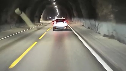 Wjeżdżasz i jedziesz 25 minut bez przerwy! Najdłuższy tunel drogowy na świecie  24,5 KM