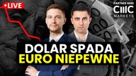 Dolar stromo w dół i pułapka na euro! Turbulencje na walutach, przepaść w kredytach na mieszkanie