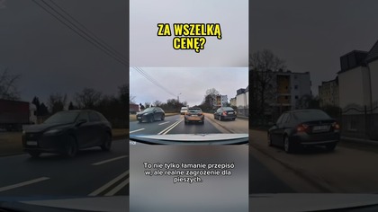 BMW.  Chodnik to nie pas ruchu  #polskiedrogi #bmw #dashcam #kierowcy #roadrage