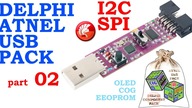 #504 DELPHI ATNEL USB PACK - komunikacja I2C i SPI - part 02