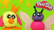 Play Doh & Bunchems  Stworki Potworki  DIY