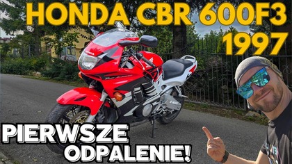 Honda CBR 600F3: Uruchamiamy motocykl po kilkunastoletnim postoju.  Uda się?