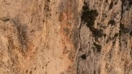 Klif na południowym krańcu wyspy Lefkada w Grecji