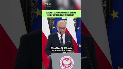 Czarzasty ma listę pytań do Nawrockiego! #shorts