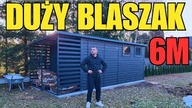 Postawiliśmy blaszak z drewutnią / domek narzędziowy / garaż blaszany #garaż #blaszak #garage
