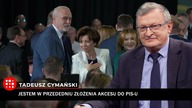 Cymański chce przejść do PiS.  Nie zmieniam frontu, zmieniam pozycje strzeleckie