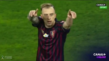 Grosicki - piękny gol vs Rak&oacute;w Częstochowa (20. 04. 2022)