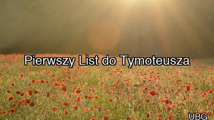 15. UBG - 1 list do Tymoteusza