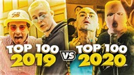 TOP 100 POLSKI RAP/TRAP 2020 vs TOP 100 POLSKI RAP/TRAP 2019