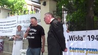 11. 06. 2017 XI Miesięcznica Wołyńska na ul.  Foksal 3 Warszawa