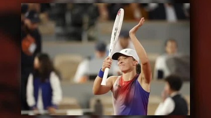 Iga Świątek w 2 rundzie French Open #cws #świątek #rolandgarros #shorts #osaka
