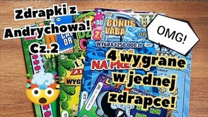 Zdrapki Lotto  Kolejne zdrapki z wycieczki!  Nie mogło obejść się bez rarytasa! 
