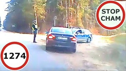 Stop Cham #1274 - Niebezpieczne i chamskie sytuacje na drogach
