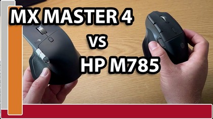 Logitech MX Master 4 czy HP 785M  która ergonomiczna mysz jest lepsza