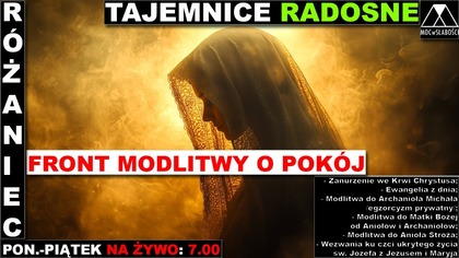 RÓŻANIEC CUDÓW z KRÓLOWĄ POKOJU - FRONT MOLITWY O POKÓJ