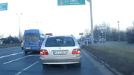 Policja zatrzymuje Januszy...