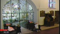TV Narew Końcówka transmisji Mszy Świętej, letni przerywnik i blok reklamowy 04. 07. 2021