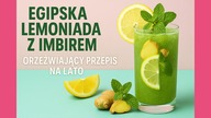 Egipska lemoniada miętowa z imbirem  przepis z opakowania mięty!
