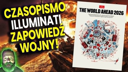 Czasopismo Illuminati Daje Przepowiednie Wojny na 2026! Okładka The Economist - Analiza Ator