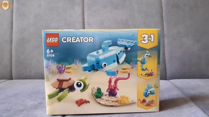 LEGO® 31128 Creator 3w1 - Delfin i żółw