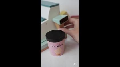 Drewniana kasa sklepowa ze skanerem Tender Leaf Toys
