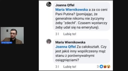 Krzysztof Stalinowski rusek mentalny bo buc i cwaniak a buc i cwaniak bo rusek - dr Piotr Napierała