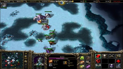01 WarCraft 3 FT [MOD] Cztery Pory Wojny - Śmiertelna Zima Bezduszni, Pustelnik i Pandemonium