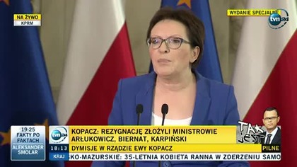 Kopacz ogłasza dymisje.  Stonoga WYSADZIŁ rząd!