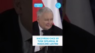 Kaczyński chce by Tusk spojrzał w MAGICZNE LUSTRO #shorts
