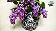 Jak zrobić wazon lub osłonkę decoupage [POT HOLDER OR VASE DECOUPAGE] Pomysły plastyczne dla każdego
